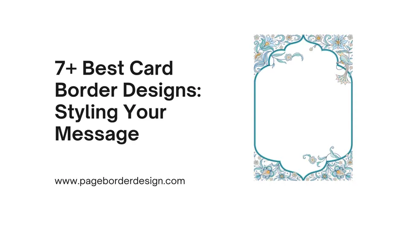 Best Card Border Designs